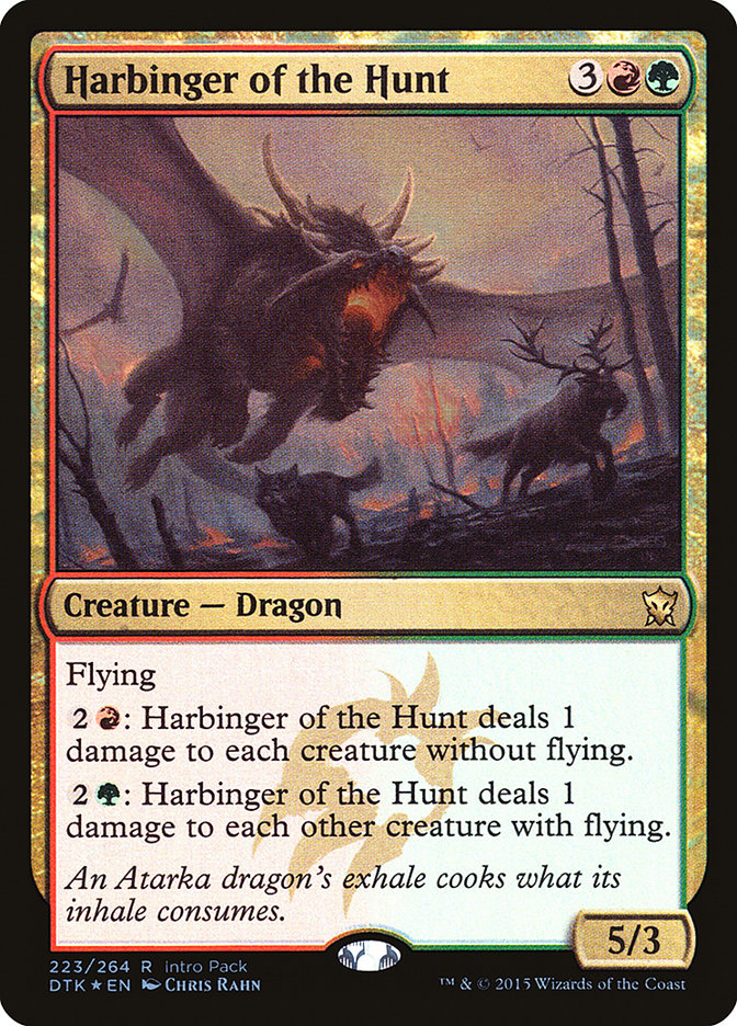 Harbinger of the Hunt (Intro Pack) [Dragons of Tarkir Promos] | Gamers Paradise