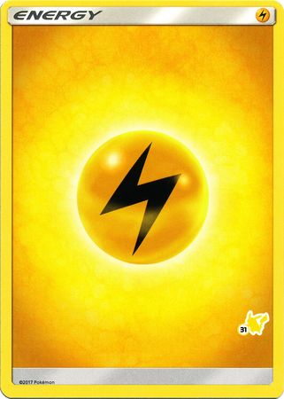 Lightning Energy (Pikachu Stamp #31) [Battle Academy 2020] | Gamers Paradise