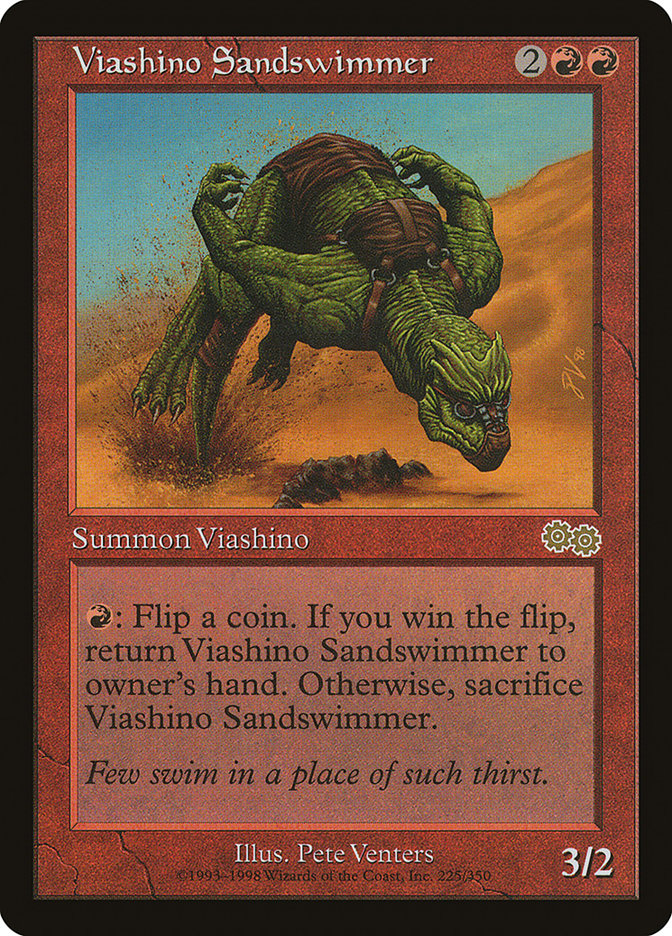 Viashino Sandswimmer [Urza's Saga] | Gamers Paradise
