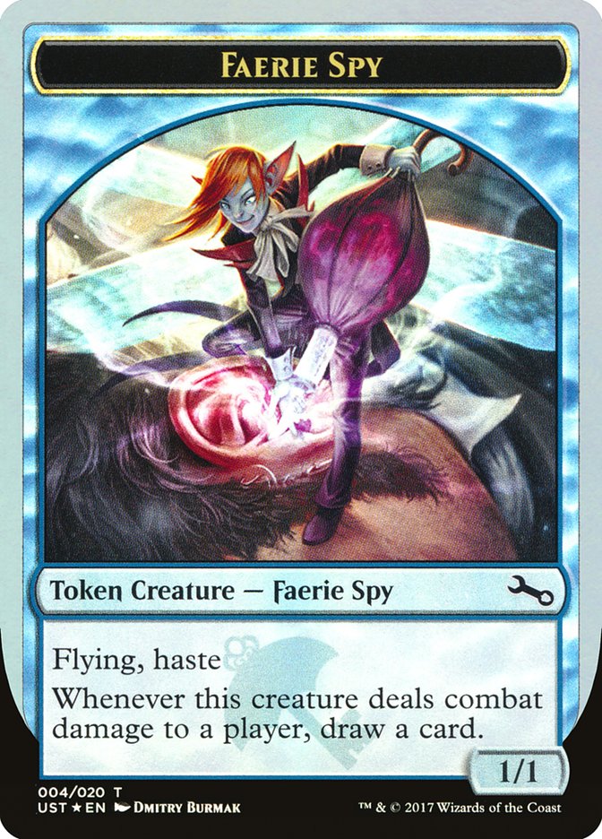 Faerie Spy Token [Unstable Tokens] | Gamers Paradise