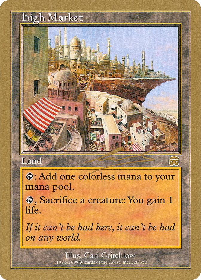 High Market (Nicolas Labarre) [World Championship Decks 2000] | Gamers Paradise