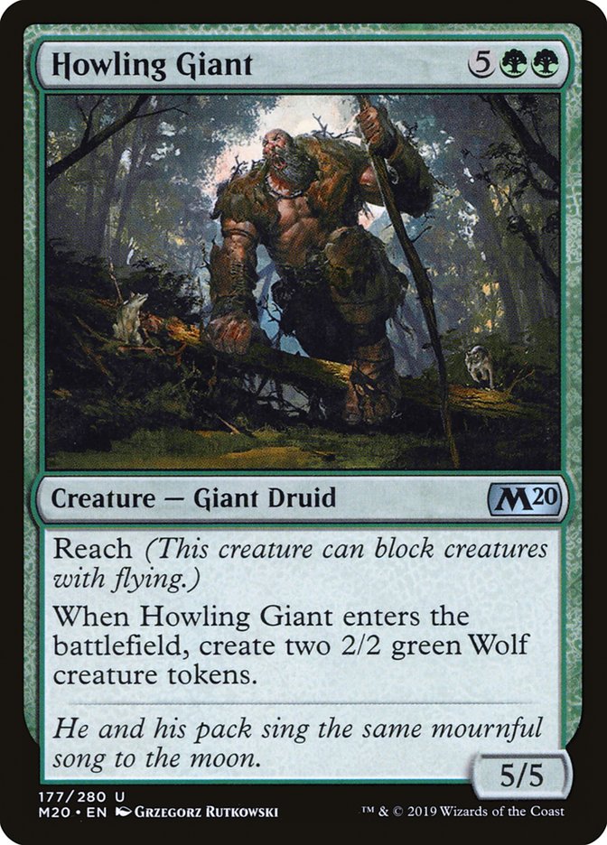 Howling Giant [Core Set 2020] | Gamers Paradise