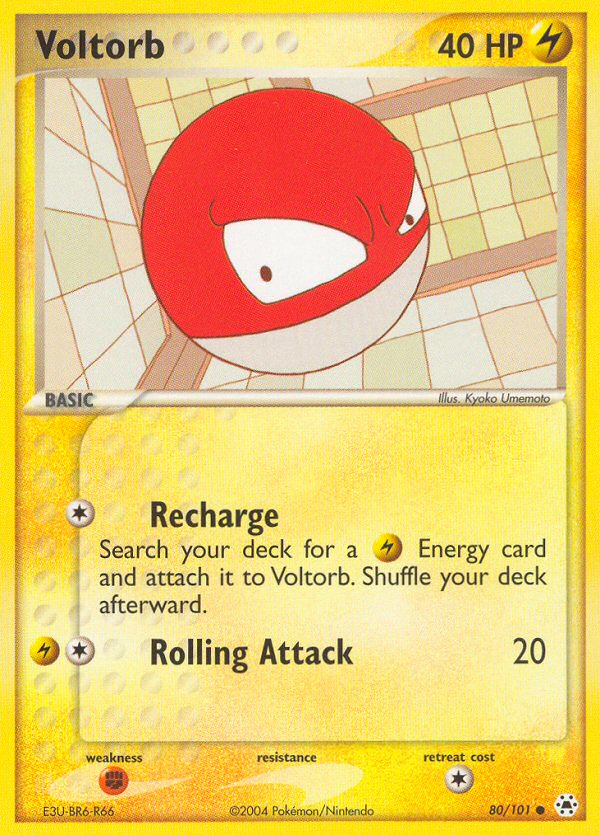 Voltorb (80/101) [EX: Hidden Legends] | Gamers Paradise