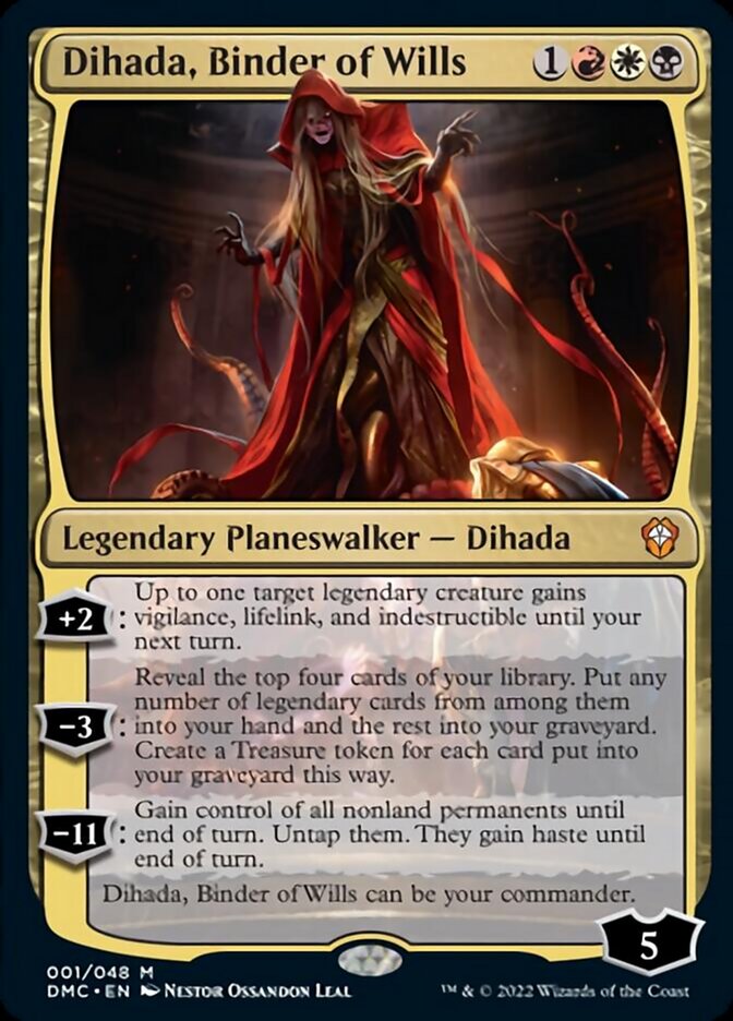 Dihada, Binder of Wills [Dominaria United Commander] | Gamers Paradise