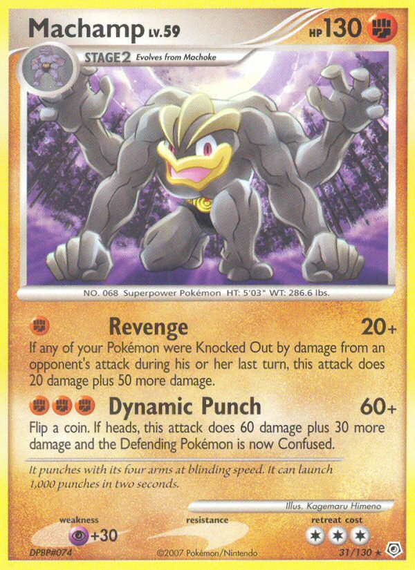 Machamp (31/130) [Diamond & Pearl: Base Set] | Gamers Paradise