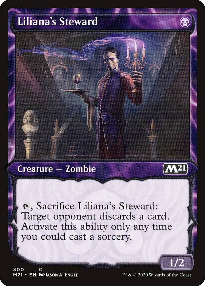 Liliana's Steward (Showcase) [Core Set 2021] | Gamers Paradise