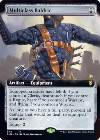 Multiclass Baldric (Extended Art) [Commander Legends: Battle for Baldur's Gate] | Gamers Paradise