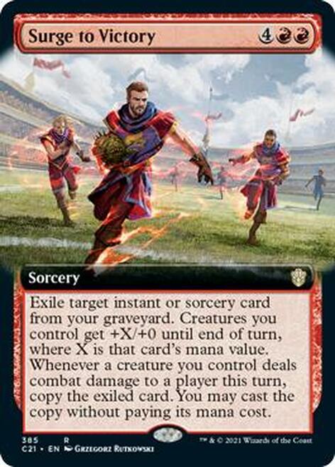 Surge to Victory (Extended Art) [Commander 2021] | Gamers Paradise