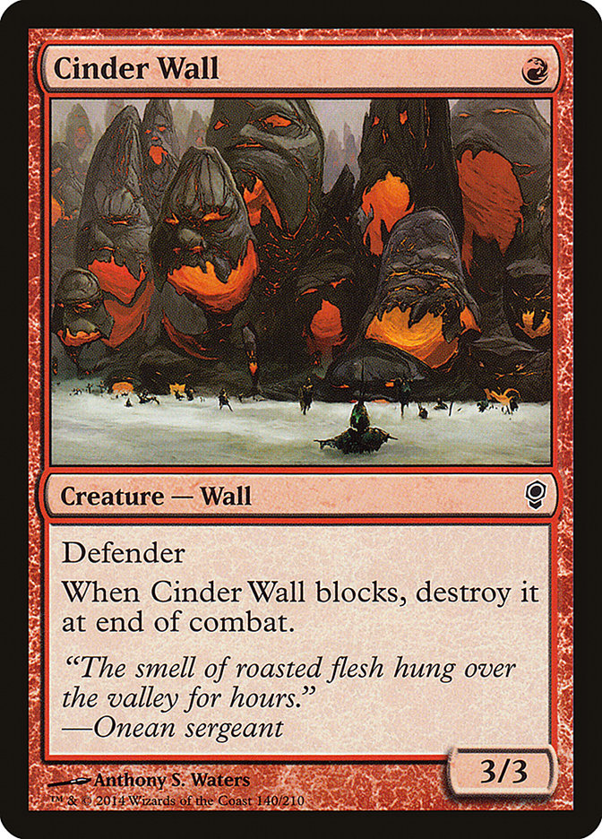 Cinder Wall [Conspiracy] | Gamers Paradise