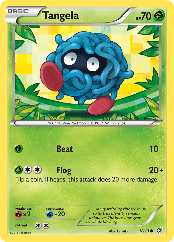 Tangela (1/113) [Black & White: Legendary Treasures] | Gamers Paradise