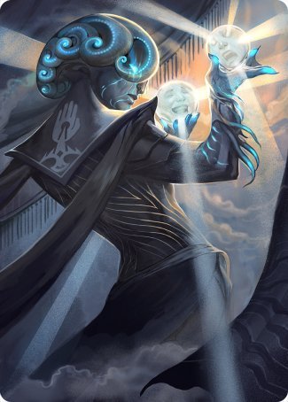 Queza, Augur of Agonies Art Card [Streets of New Capenna Art Series] | Gamers Paradise