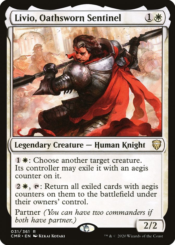 Livio, Oathsworn Sentinel [Commander Legends] | Gamers Paradise