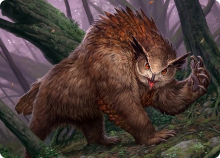 Owlbear Art Card [Dungeons & Dragons: Adventures in the Forgotten Realms Art Series] | Gamers Paradise