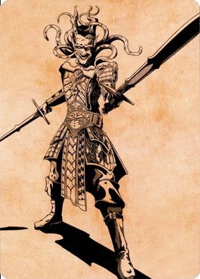 Zevlor, Elturel Exile Art Card (78) [Commander Legends: Battle for Baldur's Gate Art Series] | Gamers Paradise