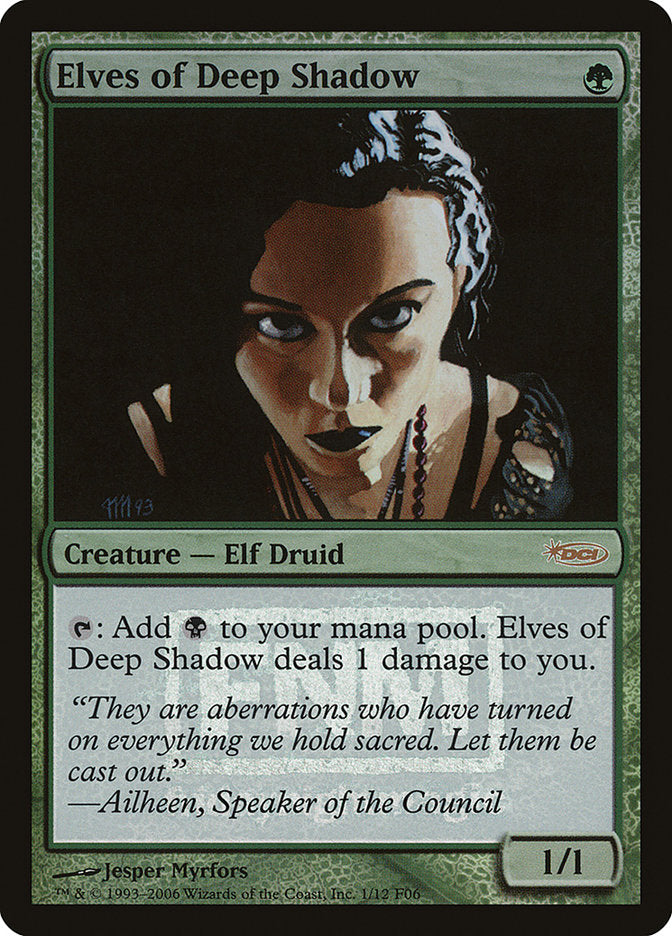 Elves of Deep Shadow [Friday Night Magic 2006] | Gamers Paradise