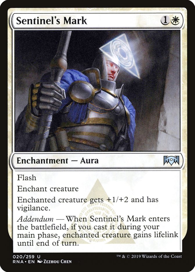 Sentinel's Mark [Ravnica Allegiance] | Gamers Paradise