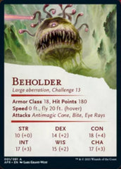 Beholder Art Card [Dungeons & Dragons: Adventures in the Forgotten Realms Art Series] | Gamers Paradise