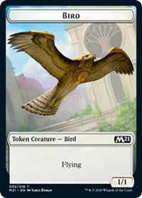 Bird // Saproling Double-Sided Token [Core Set 2021 Tokens] | Gamers Paradise