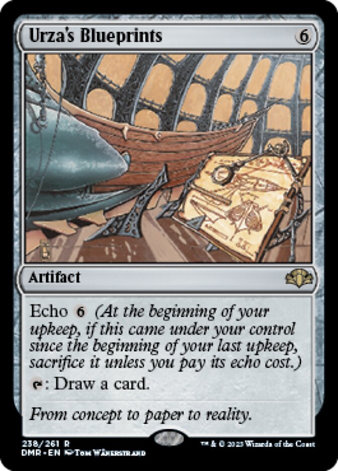 Urza's Blueprints [Dominaria Remastered] | Gamers Paradise