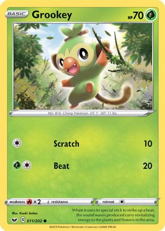 Grookey (011/202) (Premium Collection) [Sword & Shield: Base Set] | Gamers Paradise