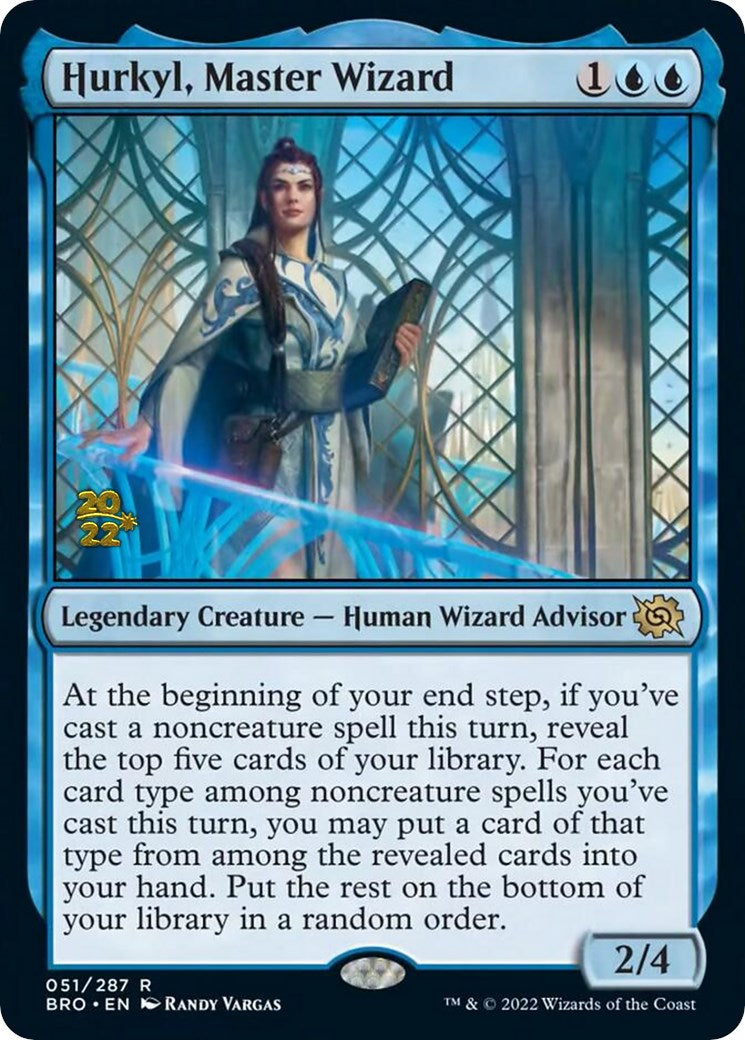 Hurkyl, Master Wizard [The Brothers' War Prerelease Promos] | Gamers Paradise