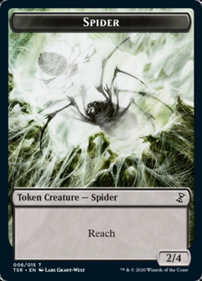 Spider Token [Time Spiral Remastered Tokens] | Gamers Paradise