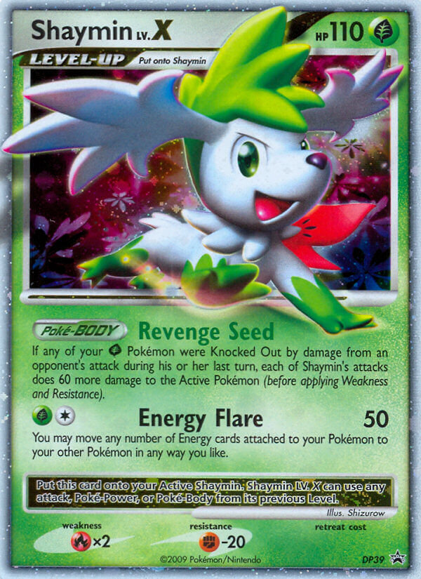 Shaymin LV.X (DP39) [Diamond & Pearl: Black Star Promos] | Gamers Paradise