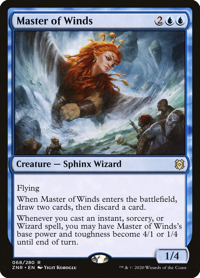 Master of Winds [Zendikar Rising] | Gamers Paradise