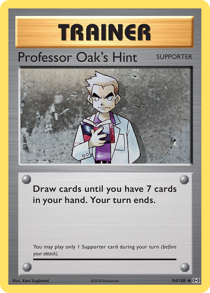 Professor Oak's Hint (84/108) [XY: Evolutions] | Gamers Paradise