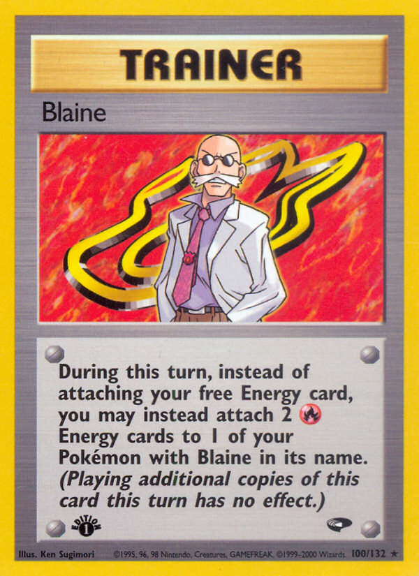 Blaine (100/132) [Gym Challenge 1st Edition] | Gamers Paradise