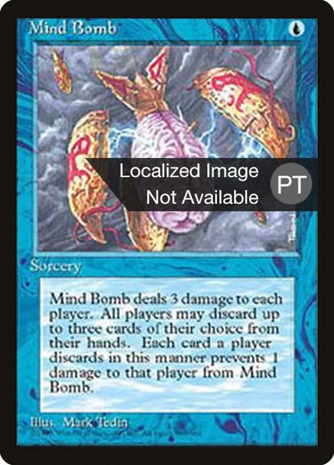 Mind Bomb [Fourth Edition (Foreign Black Border)] | Gamers Paradise