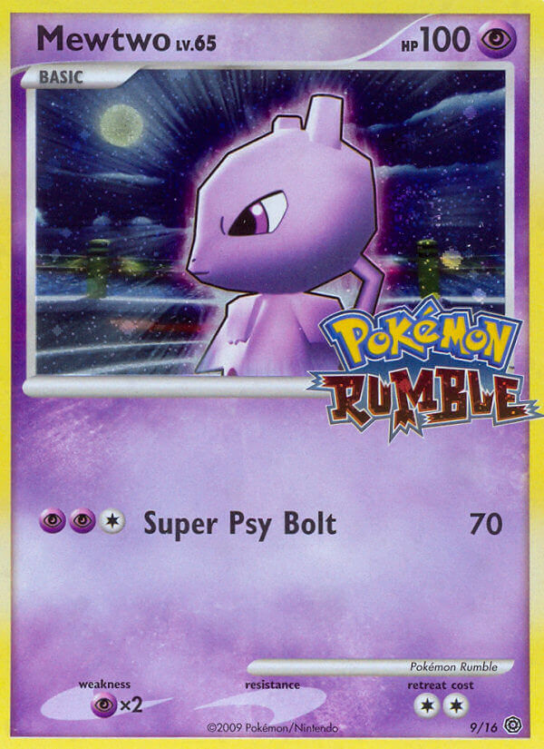 Mewtwo (9/16) [Pokémon Rumble] | Gamers Paradise