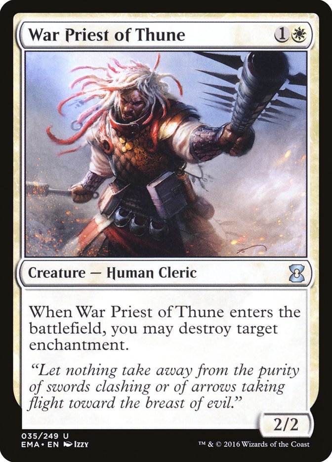 War Priest of Thune [Eternal Masters] | Gamers Paradise