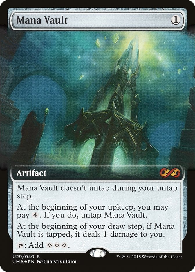 Mana Vault (Topper) [Ultimate Masters Box Topper] | Gamers Paradise