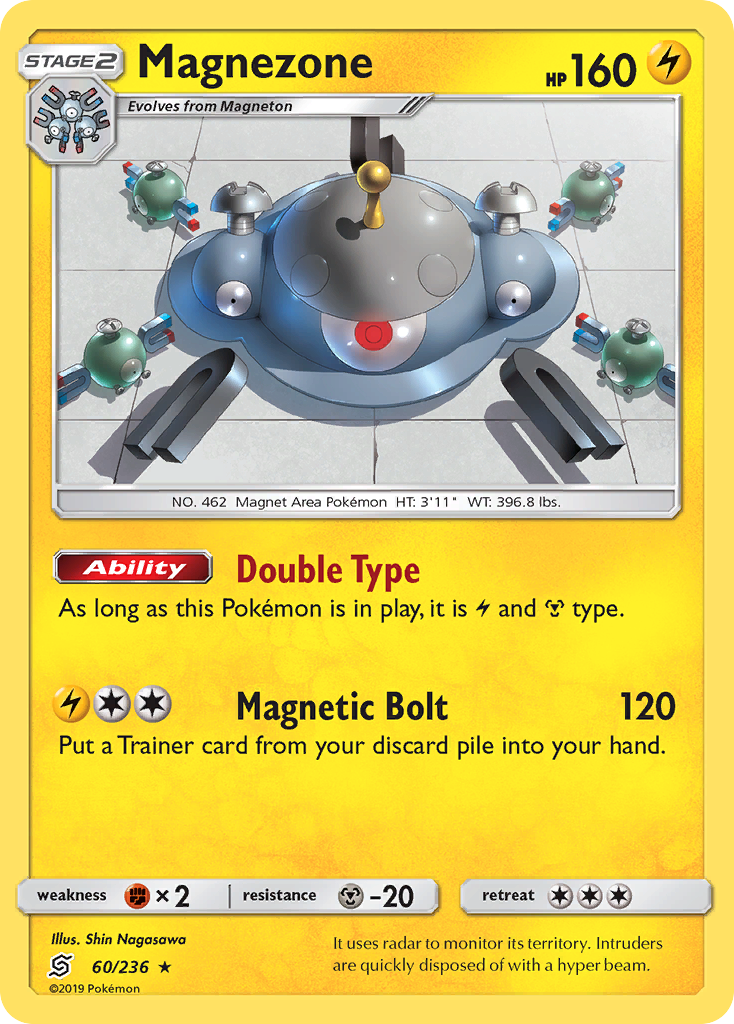 Magnezone (60/236) [Sun & Moon: Unified Minds] | Gamers Paradise