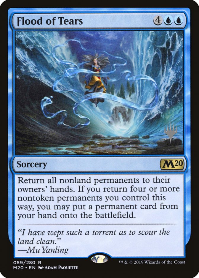 Flood of Tears (Promo Pack) [Core Set 2020 Promos] | Gamers Paradise