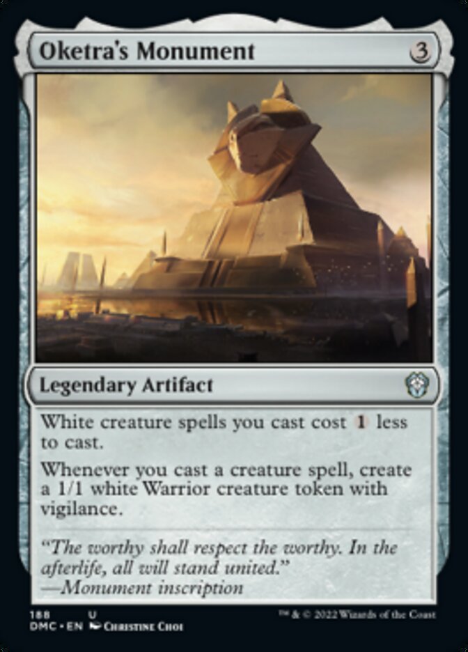 Oketra's Monument [Dominaria United Commander] | Gamers Paradise