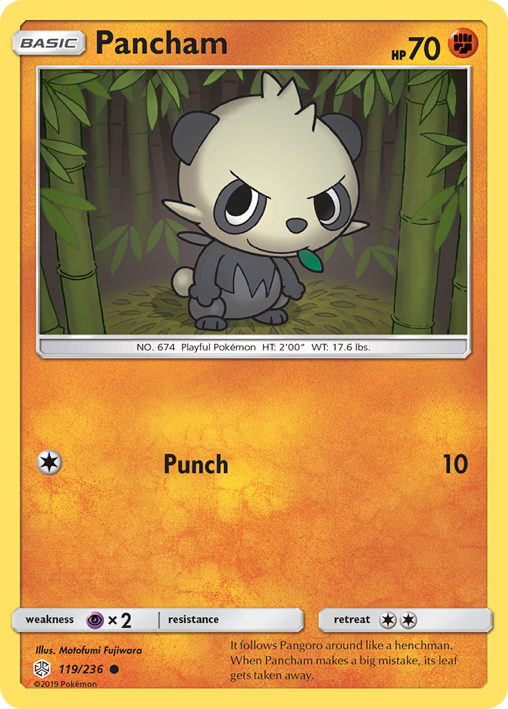 Pancham (119/236) [Sun & Moon: Cosmic Eclipse] | Gamers Paradise