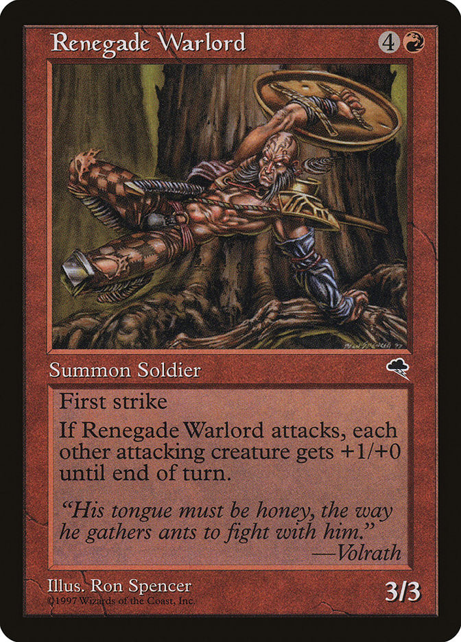 Renegade Warlord [Tempest] | Gamers Paradise