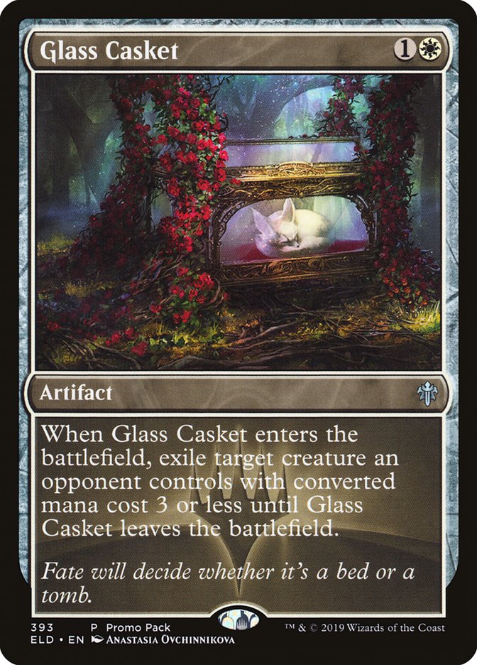 Glass Casket (Promo Pack) [Throne of Eldraine Promos] | Gamers Paradise