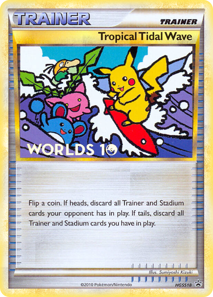 Tropical Tidal Wave (HGSS18) [HeartGold & SoulSilver: Black Star Promos] | Gamers Paradise