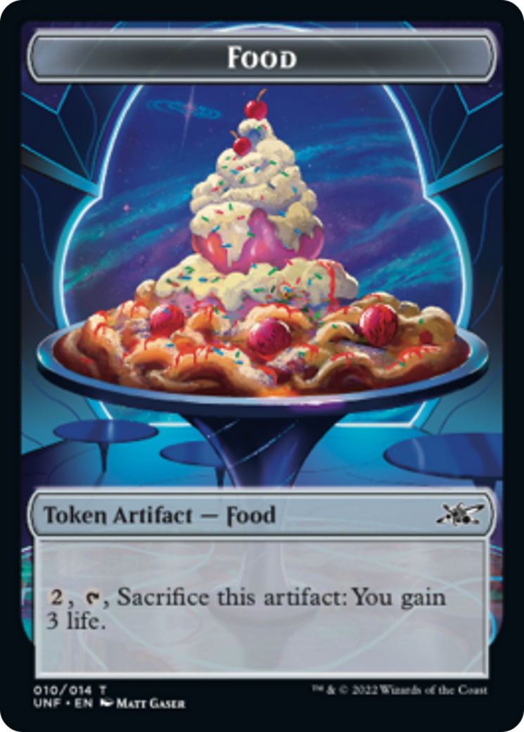 Squirrel // Food (010) Double-Sided Token [Unfinity Tokens] | Gamers Paradise