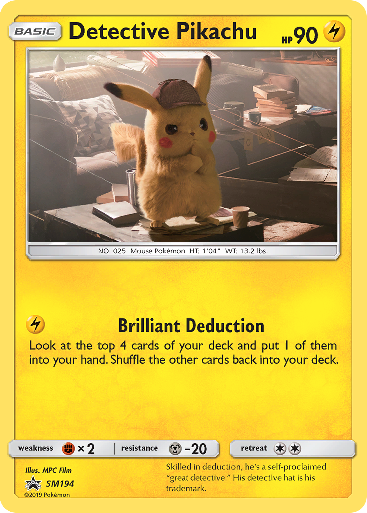 Detective Pikachu (SM194) [Sun & Moon: Black Star Promos] | Gamers Paradise