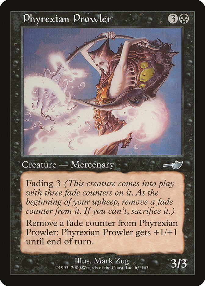 Phyrexian Prowler [Nemesis] | Gamers Paradise