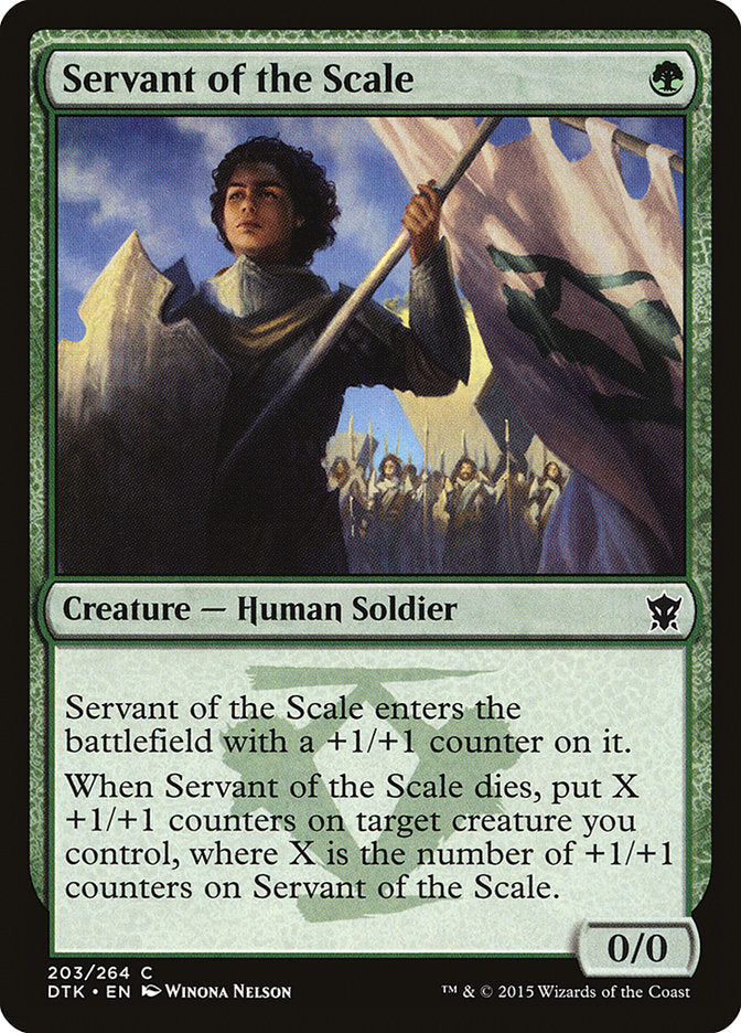 Servant of the Scale [Dragons of Tarkir] | Gamers Paradise