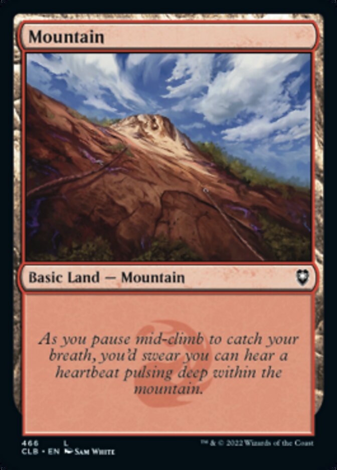 Mountain (466) [Commander Legends: Battle for Baldur's Gate] | Gamers Paradise