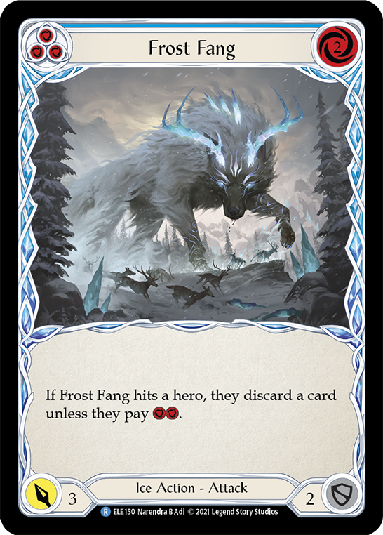 Frost Fang (Blue) [ELE150] (Tales of Aria)  1st Edition Normal | Gamers Paradise