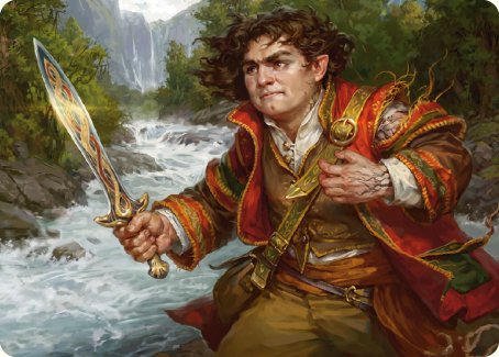 Frodo Baggins Art Card (16/81) [The Lord of the Rings: Tales of Middle-earth Art Series] | Gamers Paradise