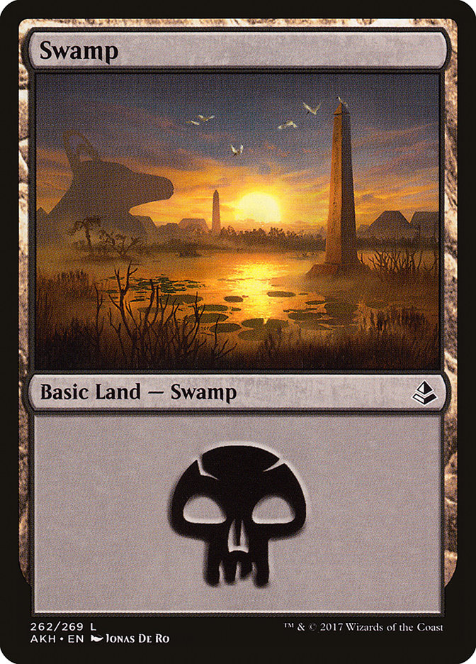 Swamp (262) [Amonkhet] | Gamers Paradise