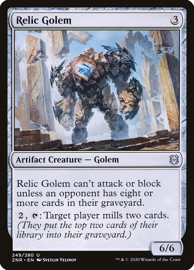 Relic Golem [Zendikar Rising] | Gamers Paradise